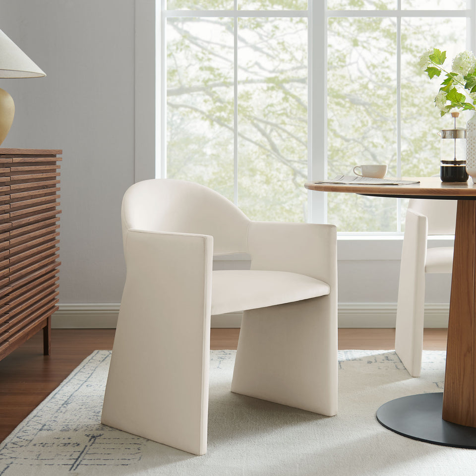 Talia Performance Velvet Dining Armchair by Modway