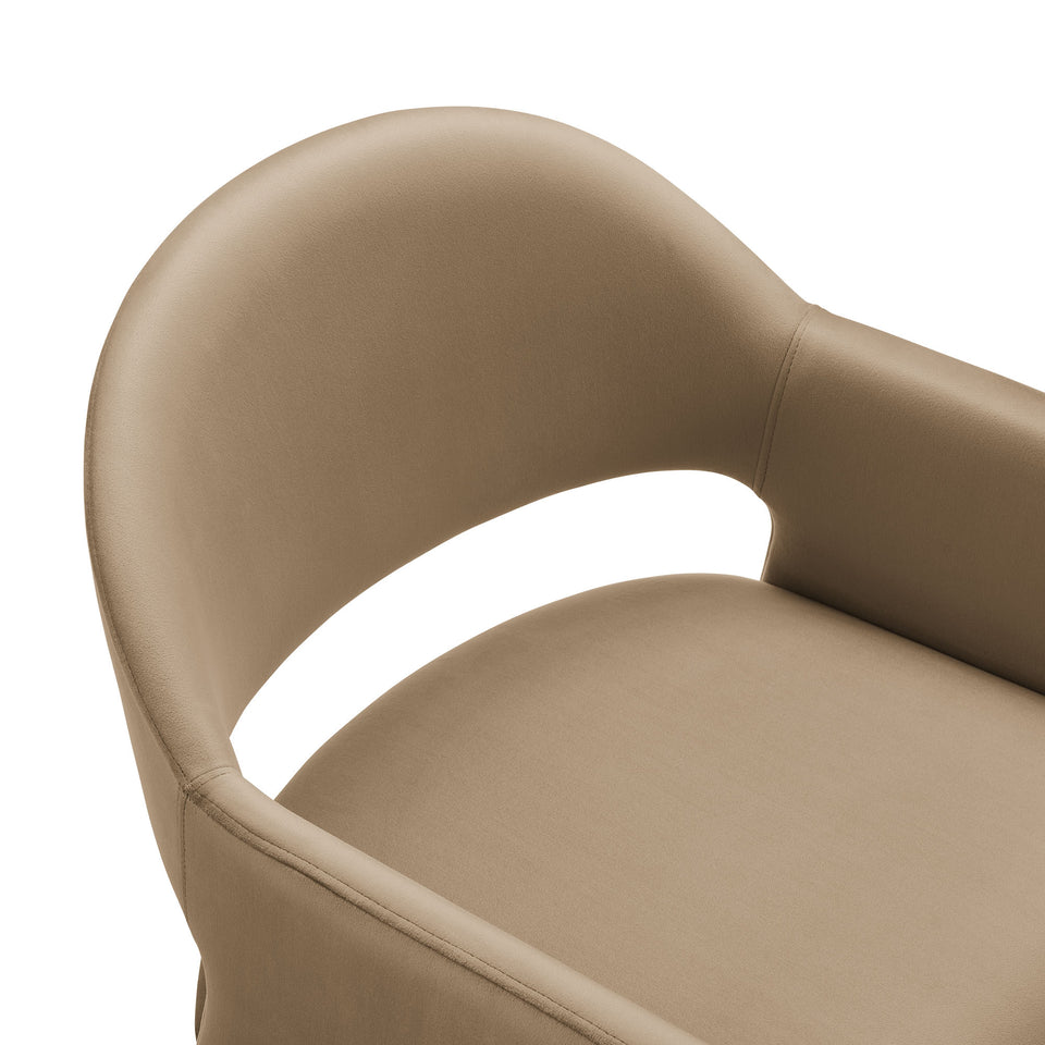 Talia Performance Velvet Dining Armchair by Modway