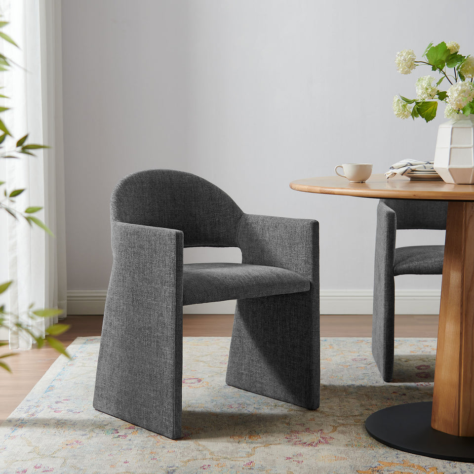 Talia Upholstered Fabric Dining Armchair by Modway