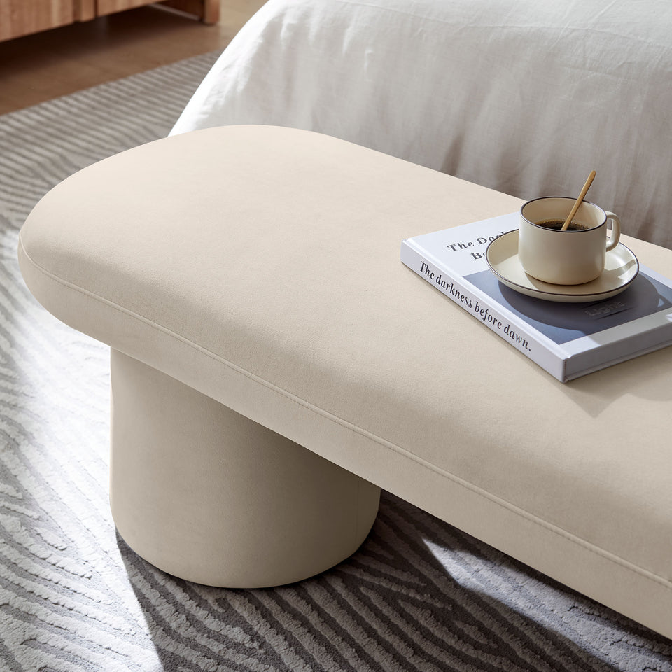 Orla Performance Velvet Bench by Modway