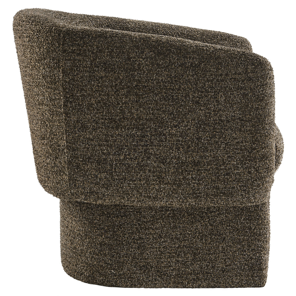 Muse Boucle Fabric Barrel Accent Chair by Modway
