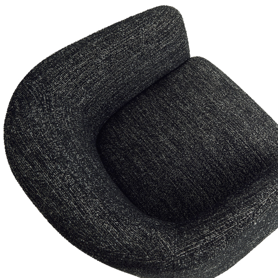 Muse Boucle Fabric Barrel Accent Chair by Modway