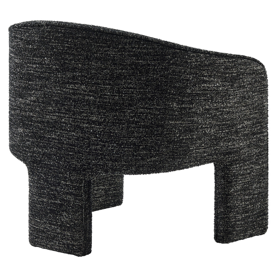 Greer Boucle Fabric Upholstered Accent Armchair by Modway