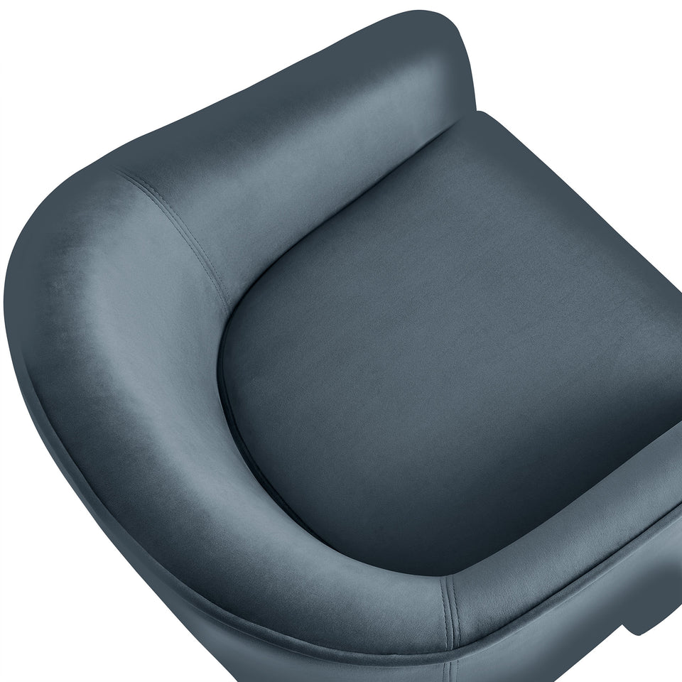 Greer Performance Velvet Upholstered Accent Armchair by Modway