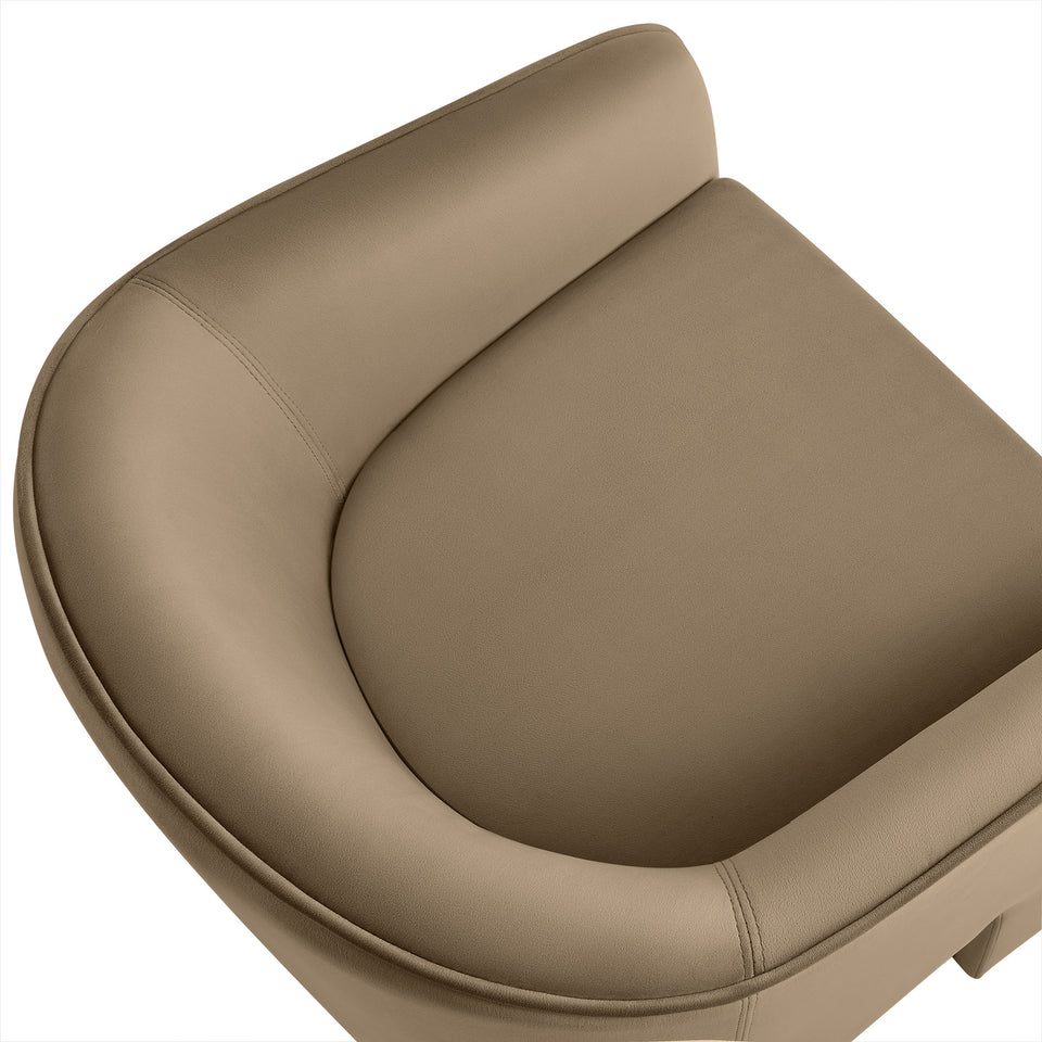 Greer Performance Velvet Upholstered Accent Armchair by Modway