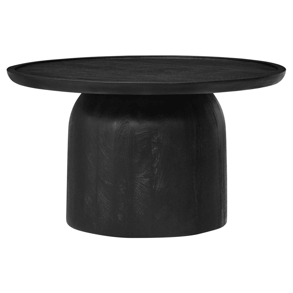 Holloway 30" Round Wood Coffee Table by Modway