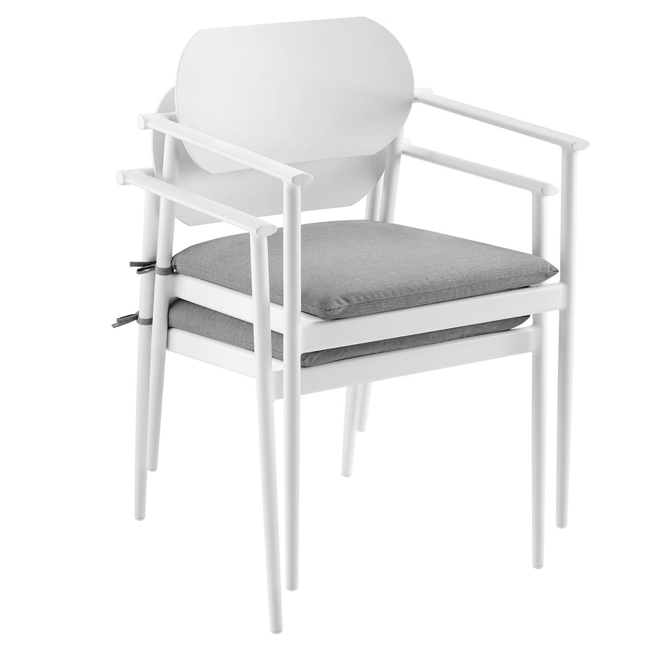 Aeris 7-Piece Outdoor Patio Aluminum Dining Set by Modway