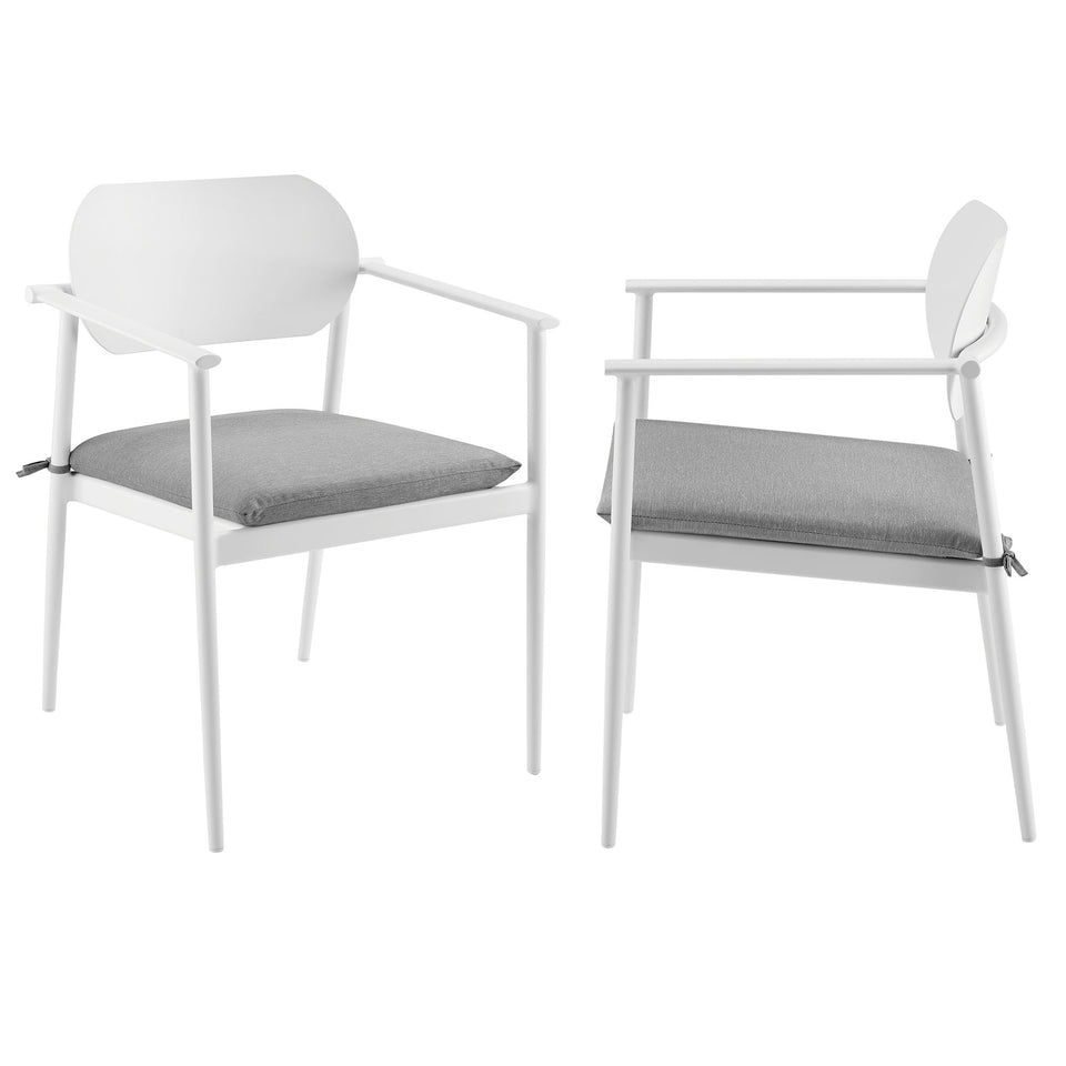 Aeris 7-Piece Outdoor Patio Aluminum Dining Set by Modway