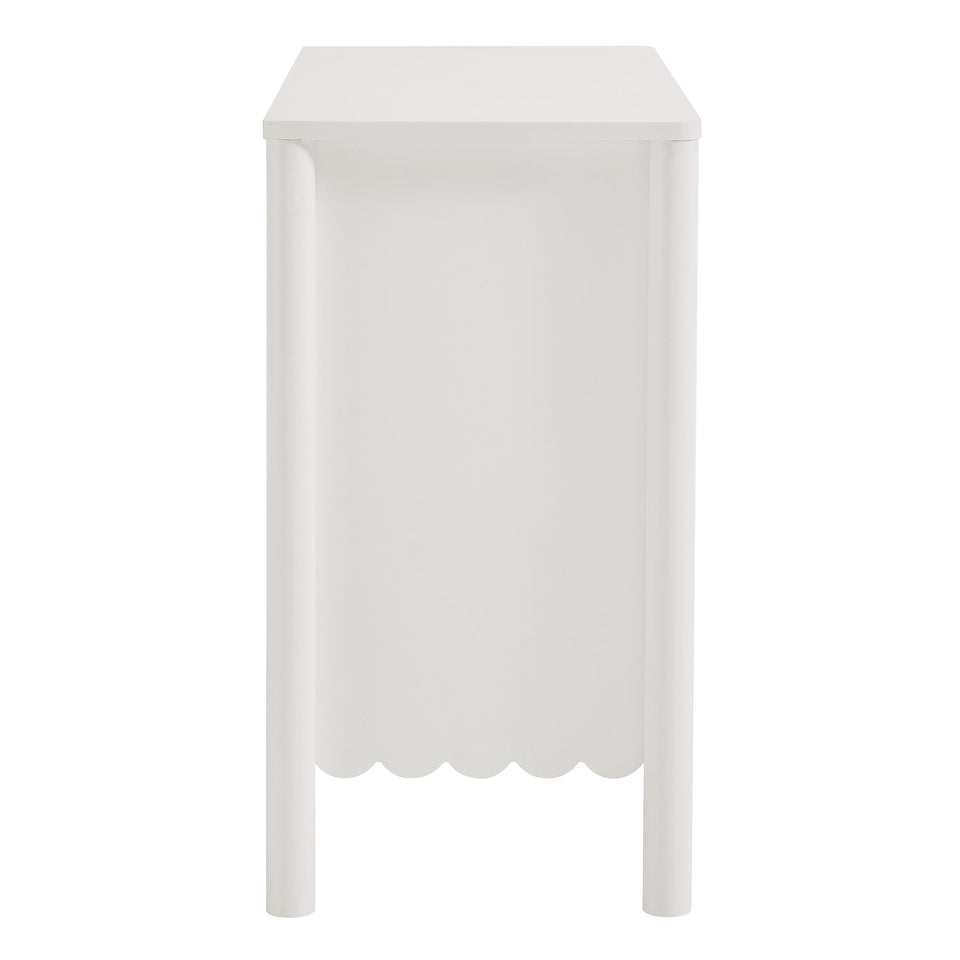 Emmeline 35" 2-Door Scalloped Sideboard Cabinet by Modway