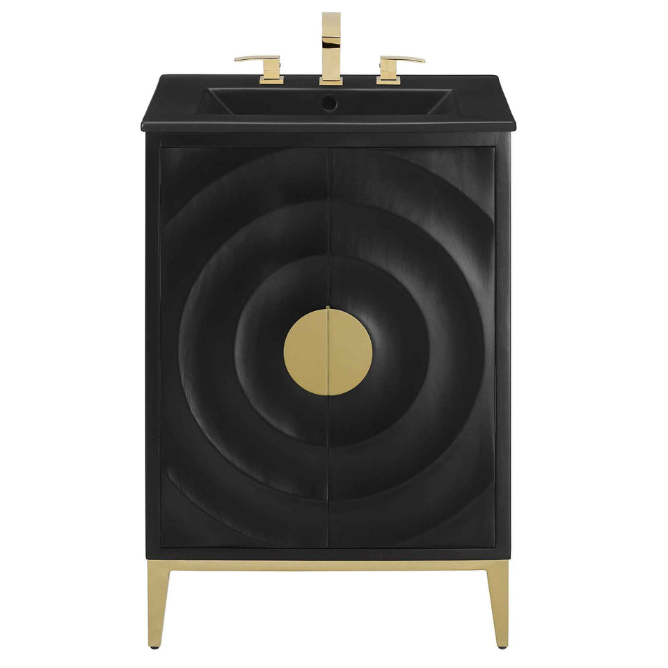 Beau 24" Wood Bathroom Vanity with Basin