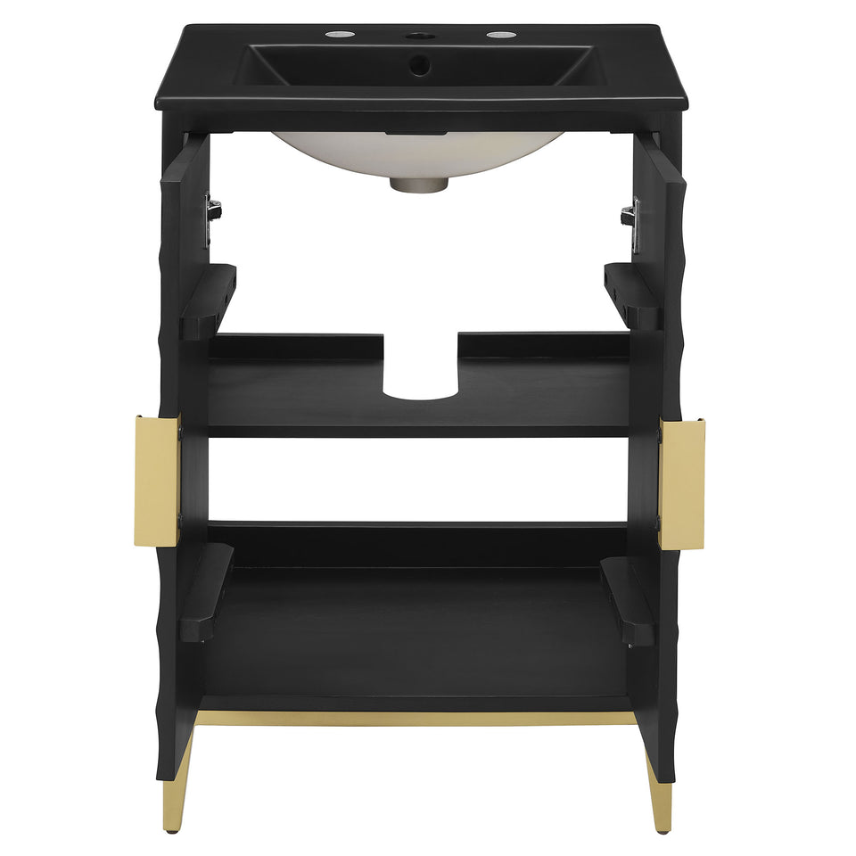 Beau 24" Wood Bathroom Vanity with Basin by Modway