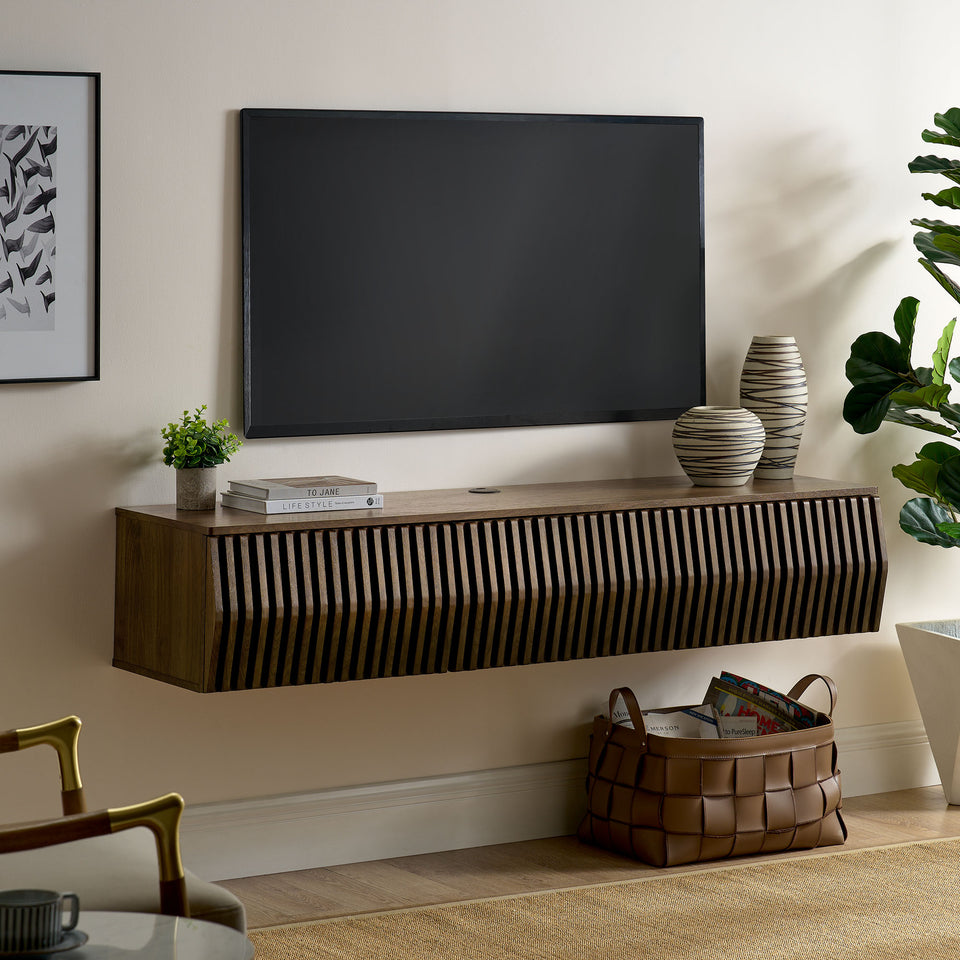Vaughn 64" Wall Mount TV Stand by Modway