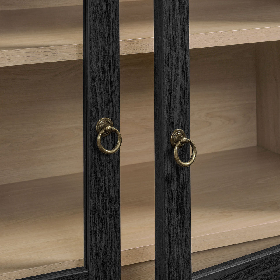 Nolan 74" Tall Wide Arched Storage Display Cabinet by Modway