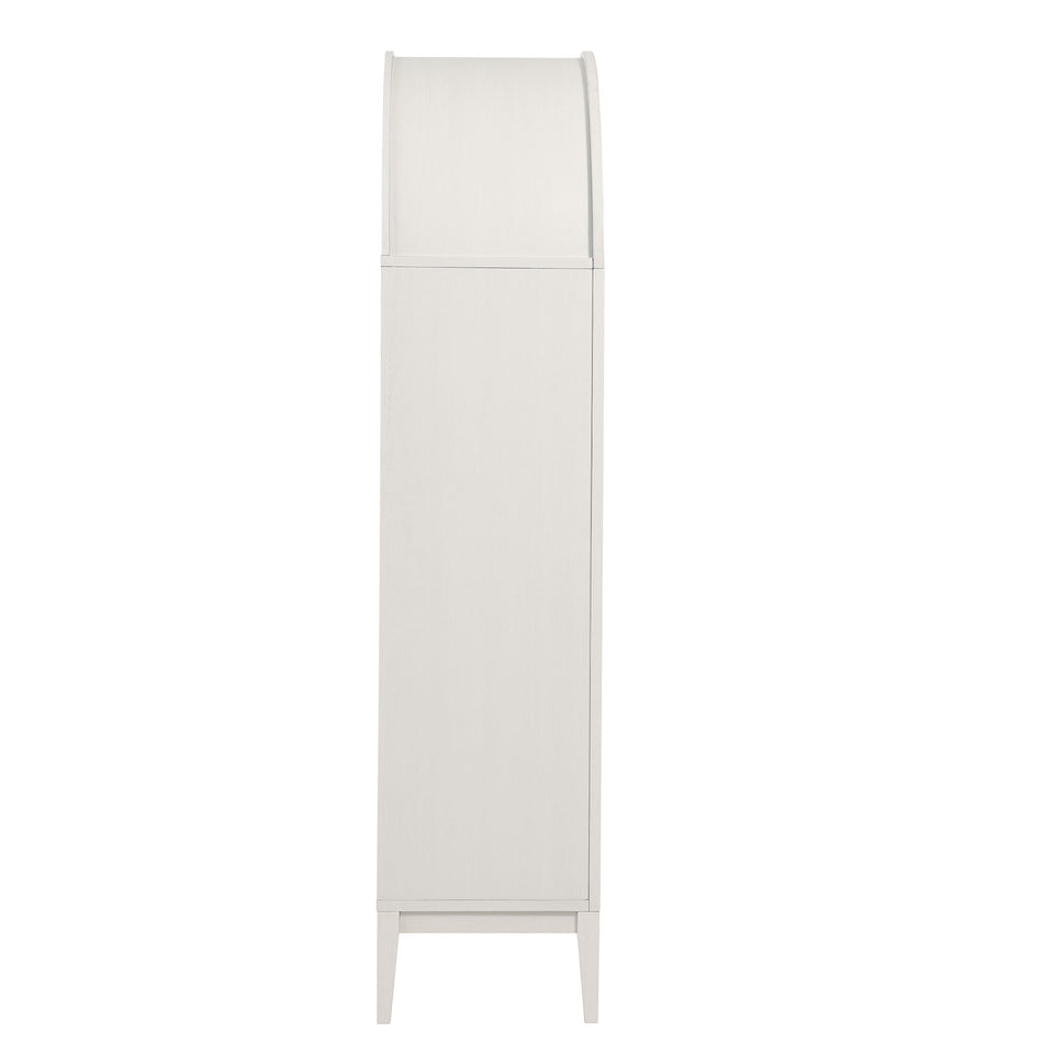 Nolan 74" Tall Wide Arched Storage Display Cabinet by Modway