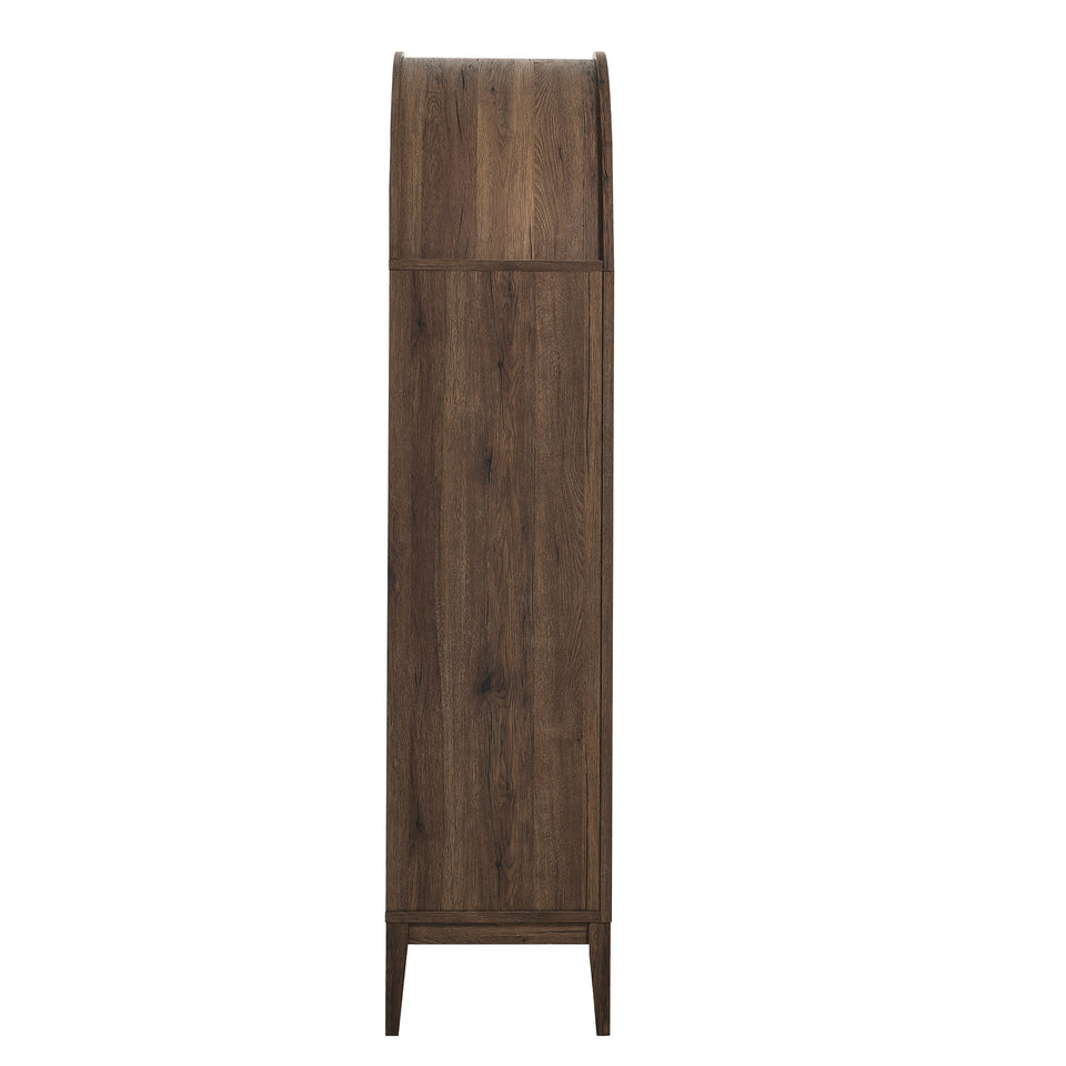 Nolan 74" Tall Wide Arched Storage Display Cabinet by Modway
