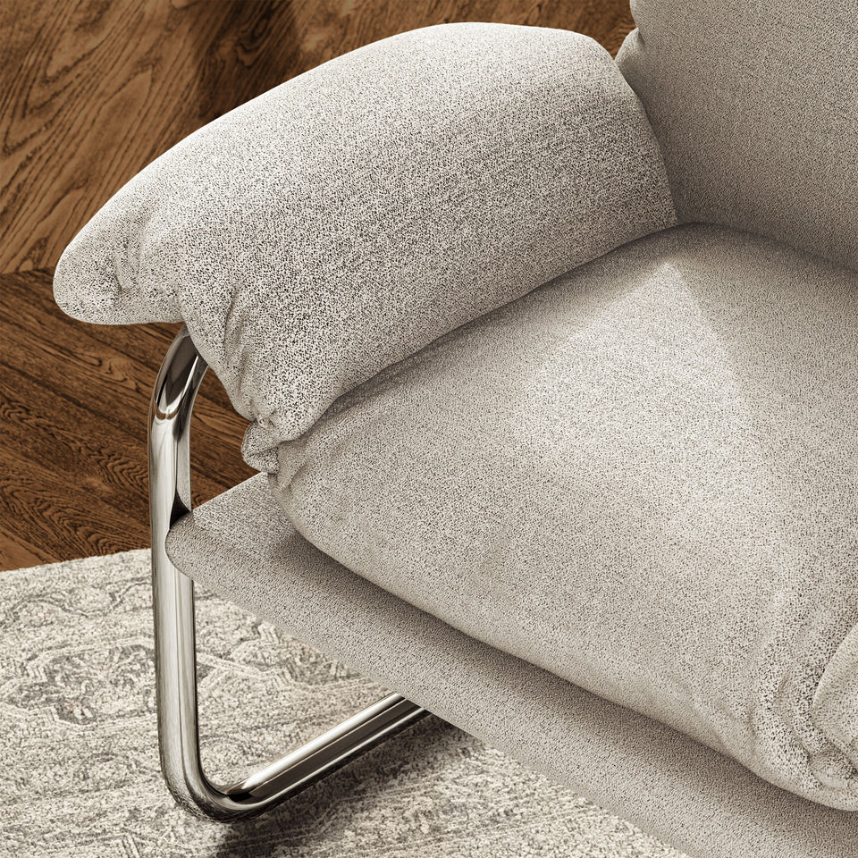 Ansel Boucle Fabric Accent Chair by Modway