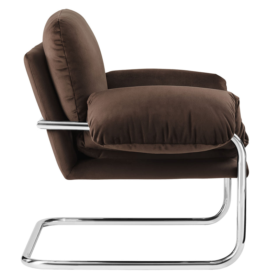 Ansel Performance Velvet Accent Chair by Modway