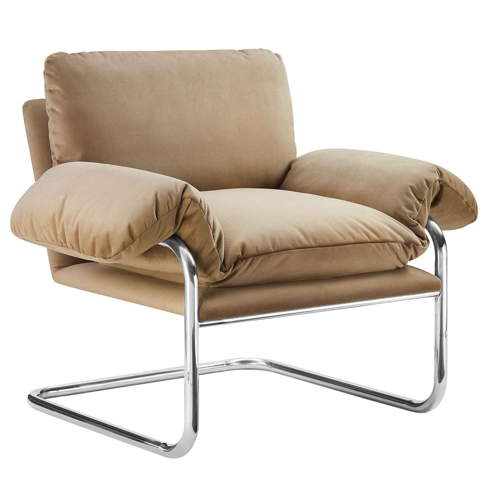 Ansel Performance Velvet Accent Chair by Modway