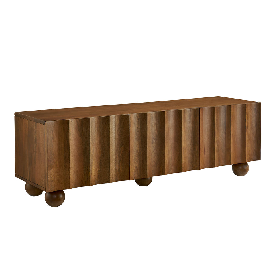 Sorren Scalloped 54" Wood TV Stand by Modway