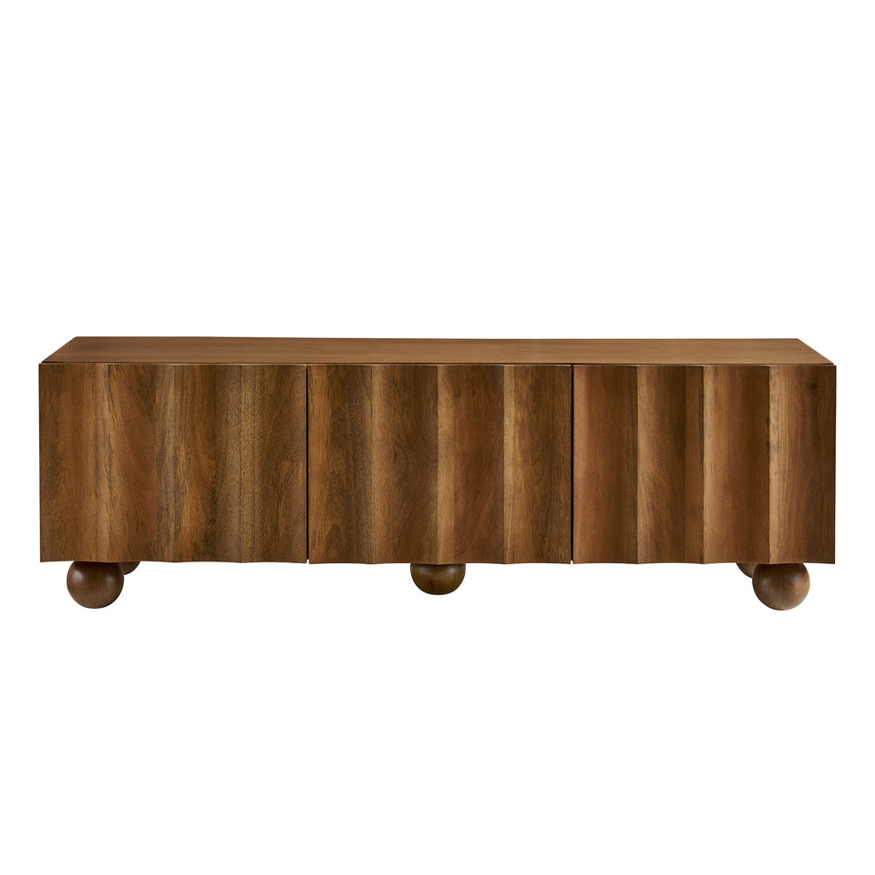 Sorren Scalloped 54" Wood TV Stand by Modway