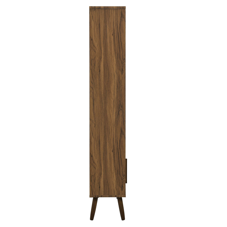 Transmit 45" Bookcase with Sliding Doors by Modway