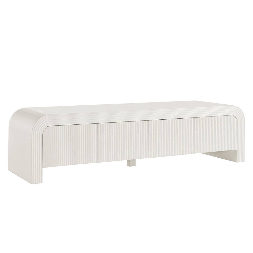 Waterflute 68" Fluted TV Stand by Modway