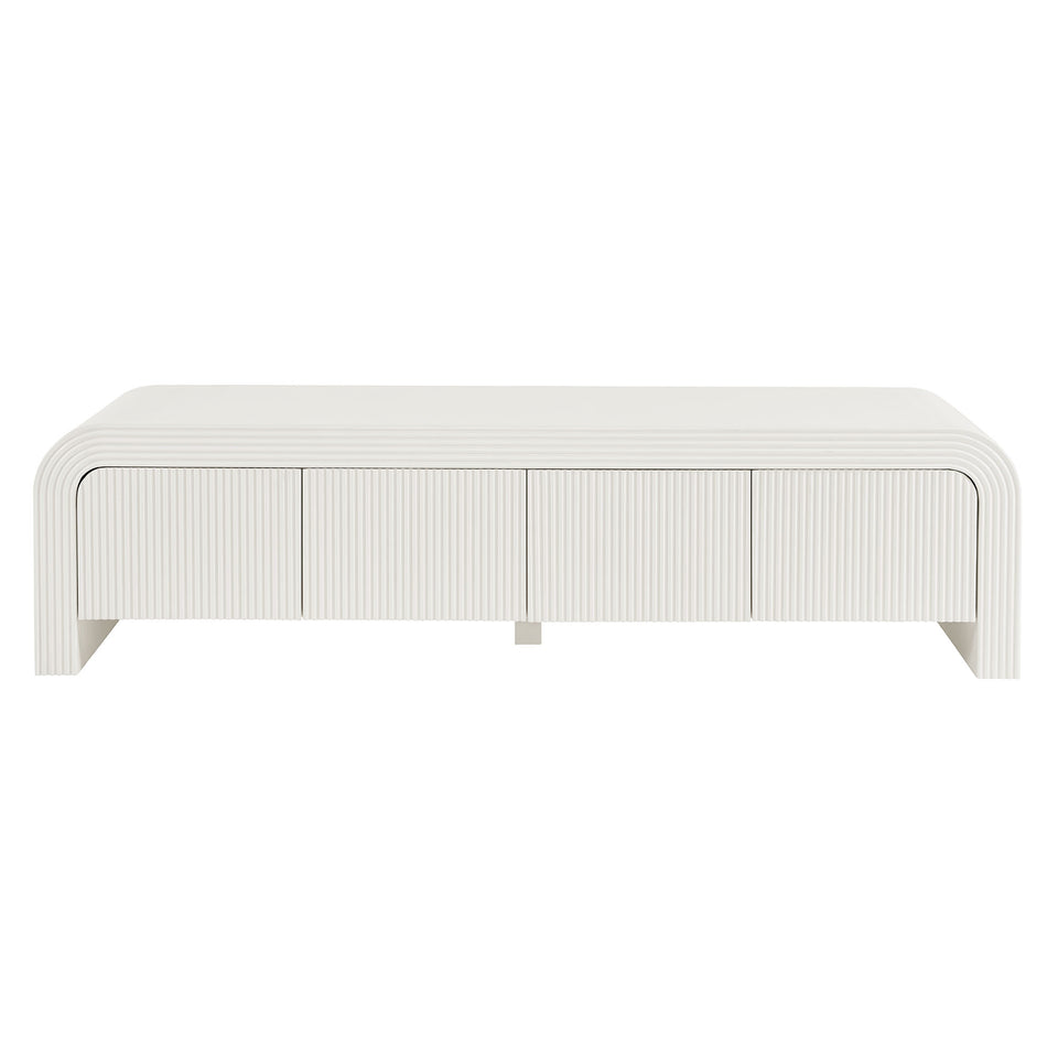 Waterflute 68" Fluted TV Stand by Modway