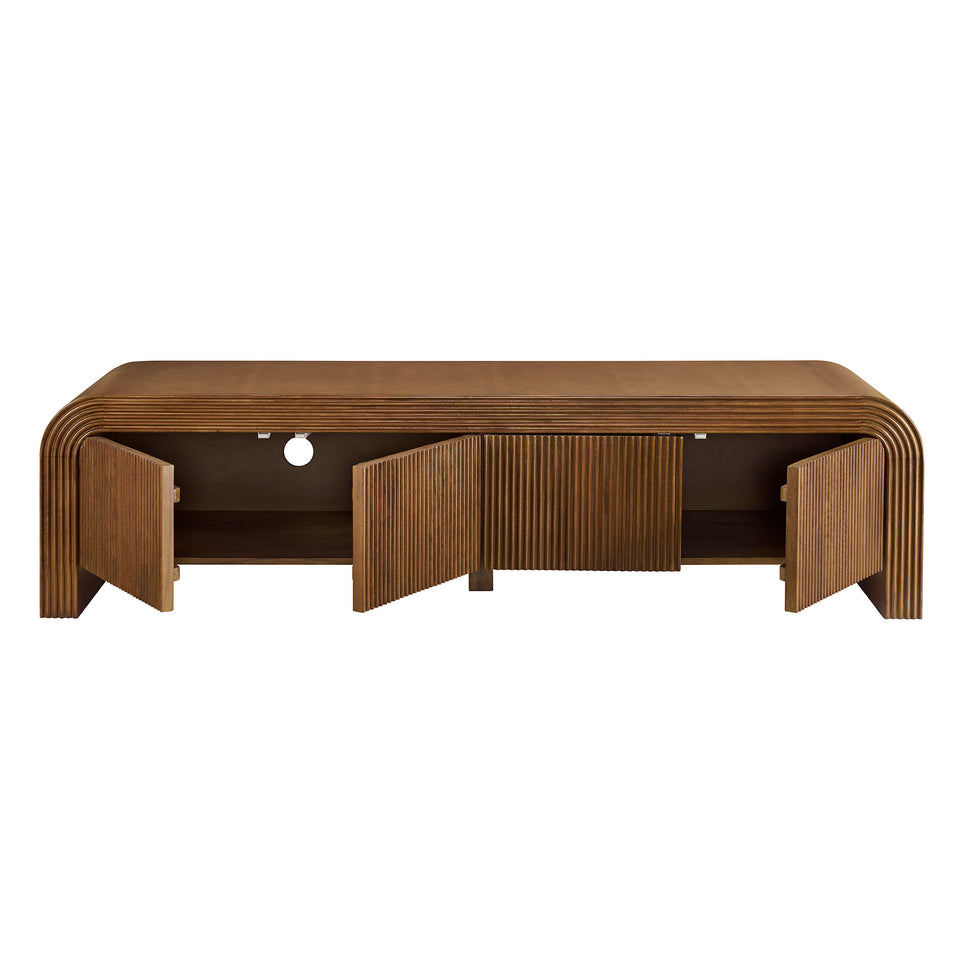 Waterflute 68" Fluted TV Stand by Modway