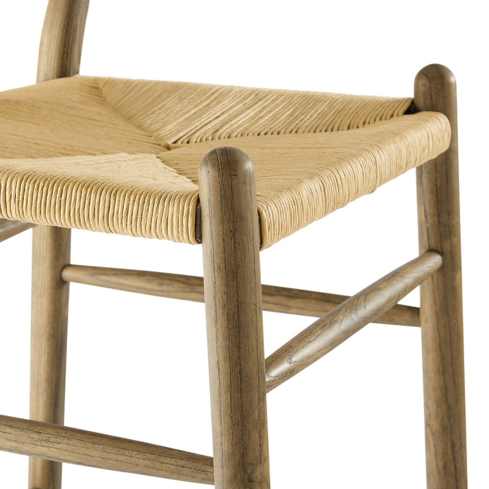 Amish Wood Counter Stool by Modway