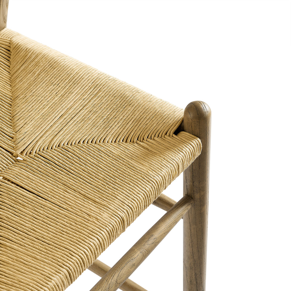 Amish Wood Counter Stool by Modway