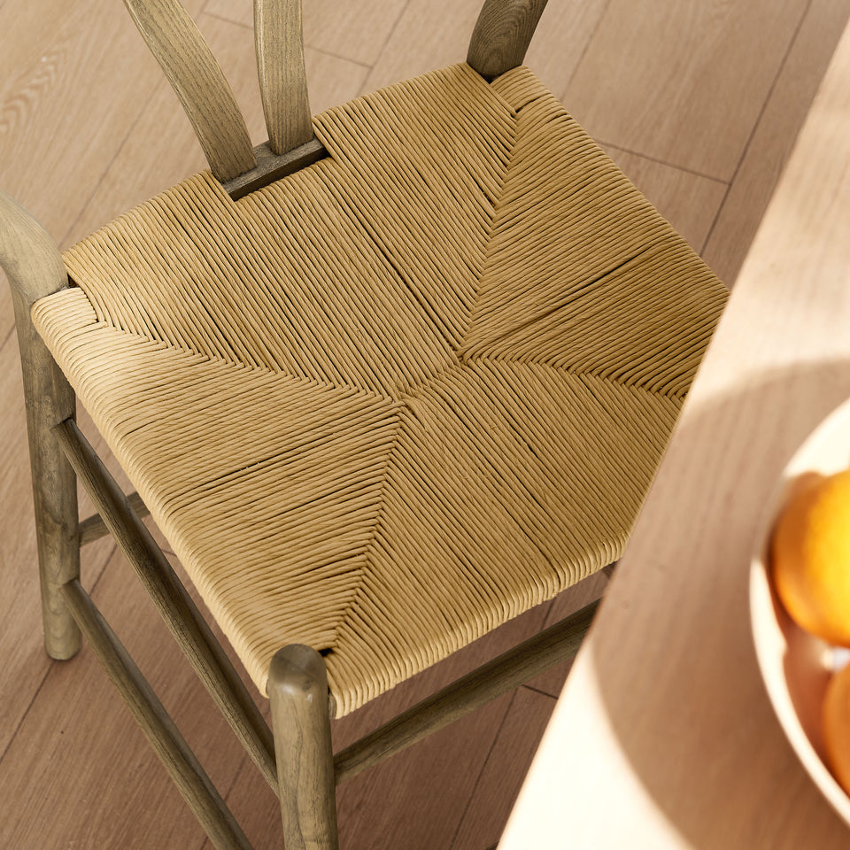 Amish Wood Counter Stool by Modway