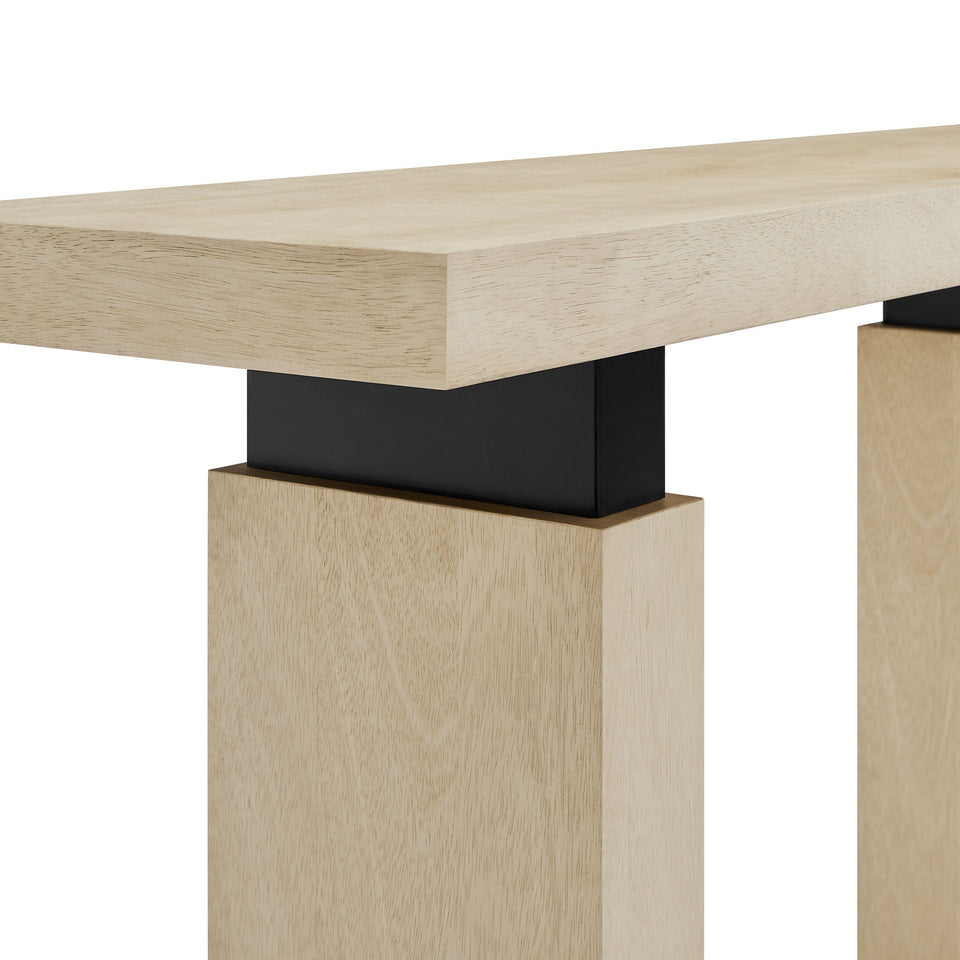 Piston 52" Rectangular Wood Console Table by Modway