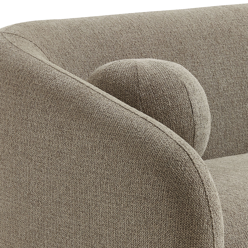 Holland 85" Chenille Fabric Sofa by Modway