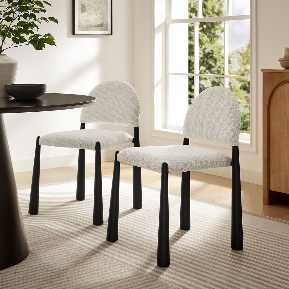 Hayley Upholstered Fabric Dining Side Chair by Modway