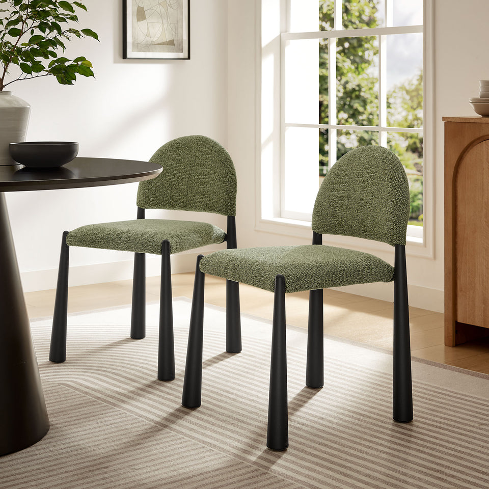 Hayley Upholstered Fabric Dining Side Chair by Modway