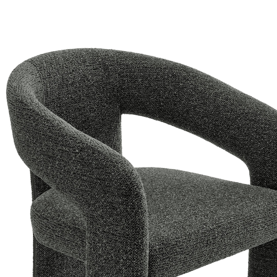 Oslo Barrel Fabric Upholstered Dining Accent Chair by Modway