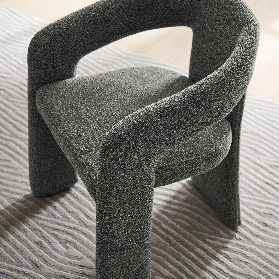 Oslo Barrel Fabric Upholstered Dining Accent Chair by Modway