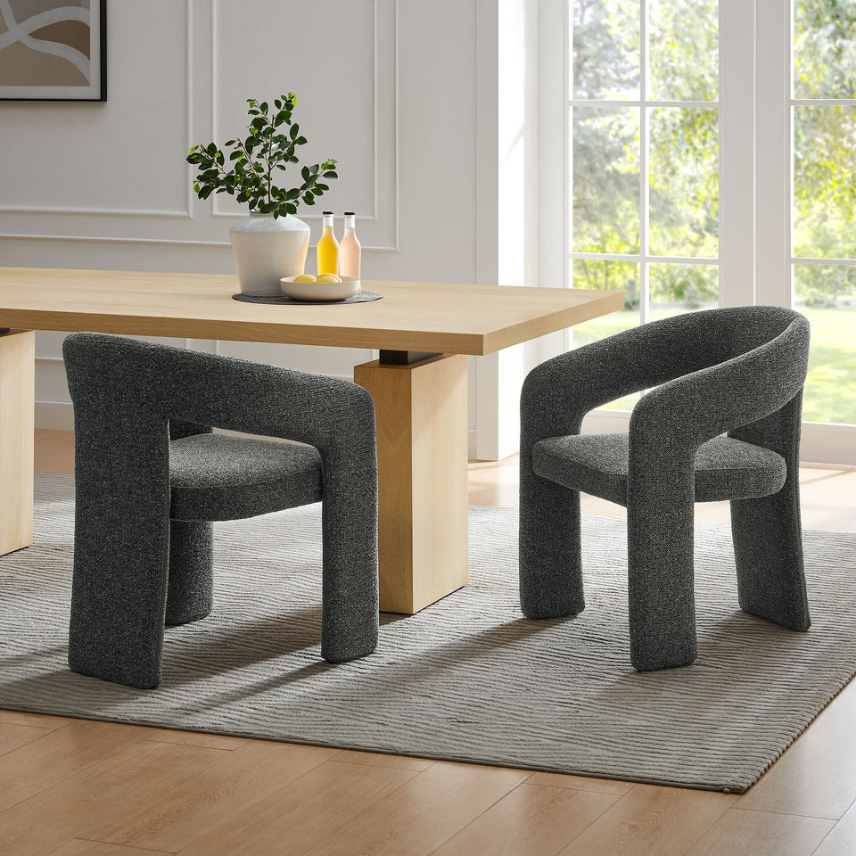 Oslo Barrel Fabric Upholstered Dining Accent Chair by Modway