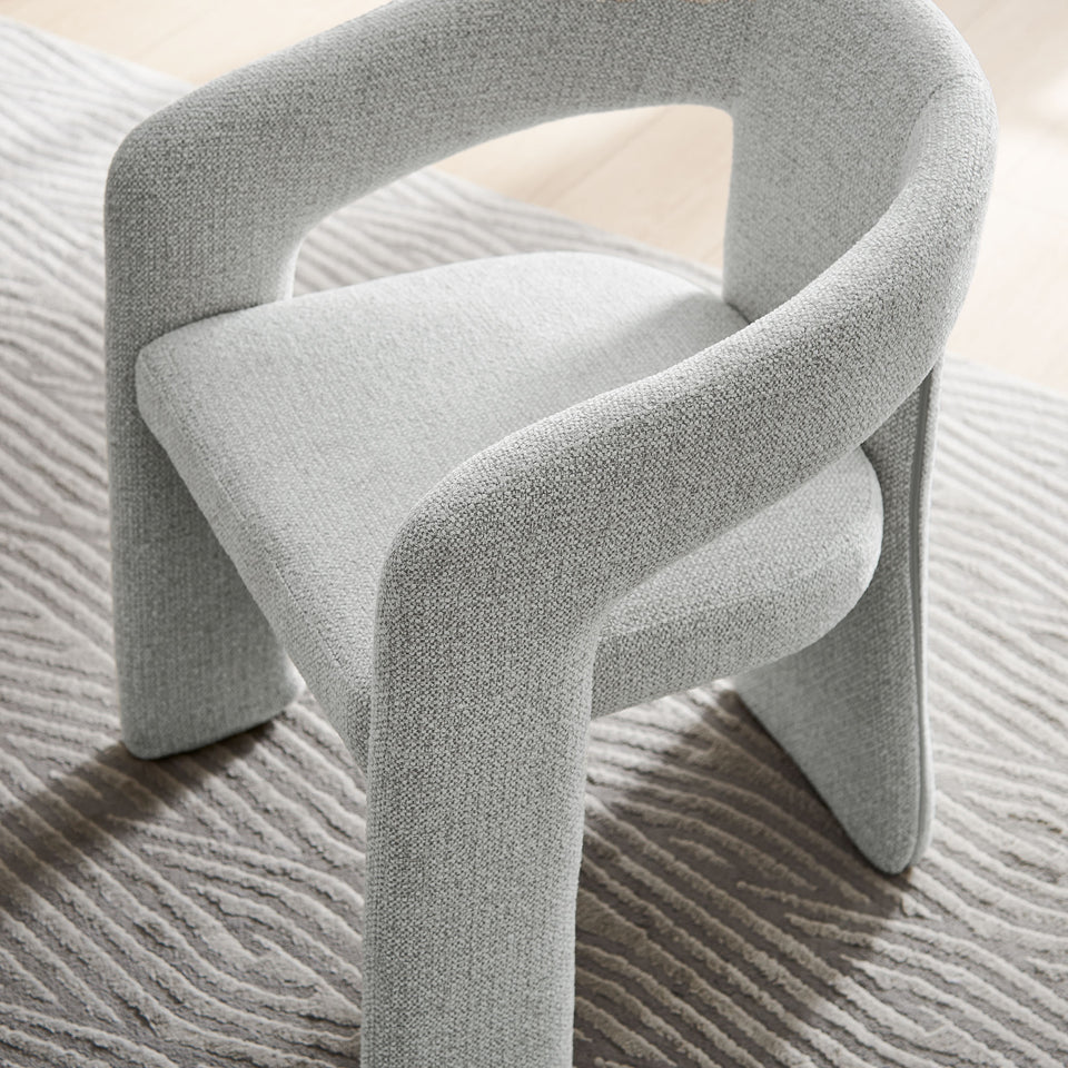Oslo Barrel Fabric Upholstered Dining Accent Chair by Modway