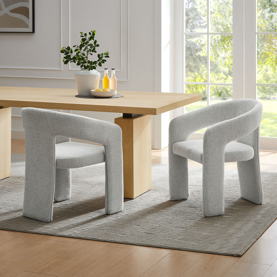 Oslo Barrel Fabric Upholstered Dining Accent Chair by Modway