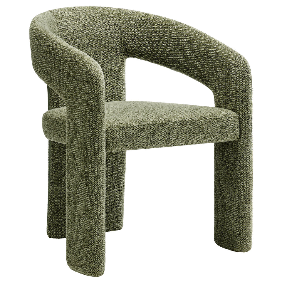Oslo Barrel Fabric Upholstered Dining Accent Chair by Modway