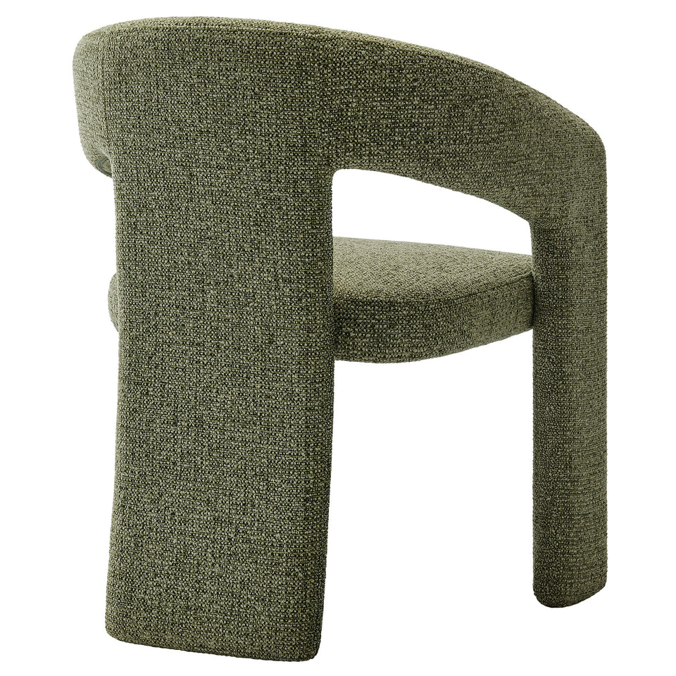 Oslo Barrel Fabric Upholstered Dining Accent Chair by Modway