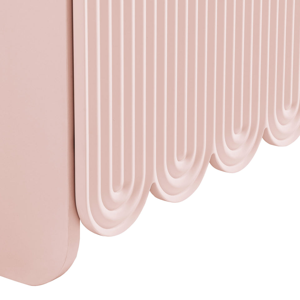 Dahlia Fluted and Scalloped Sideboard Storage Cabinet by Modway