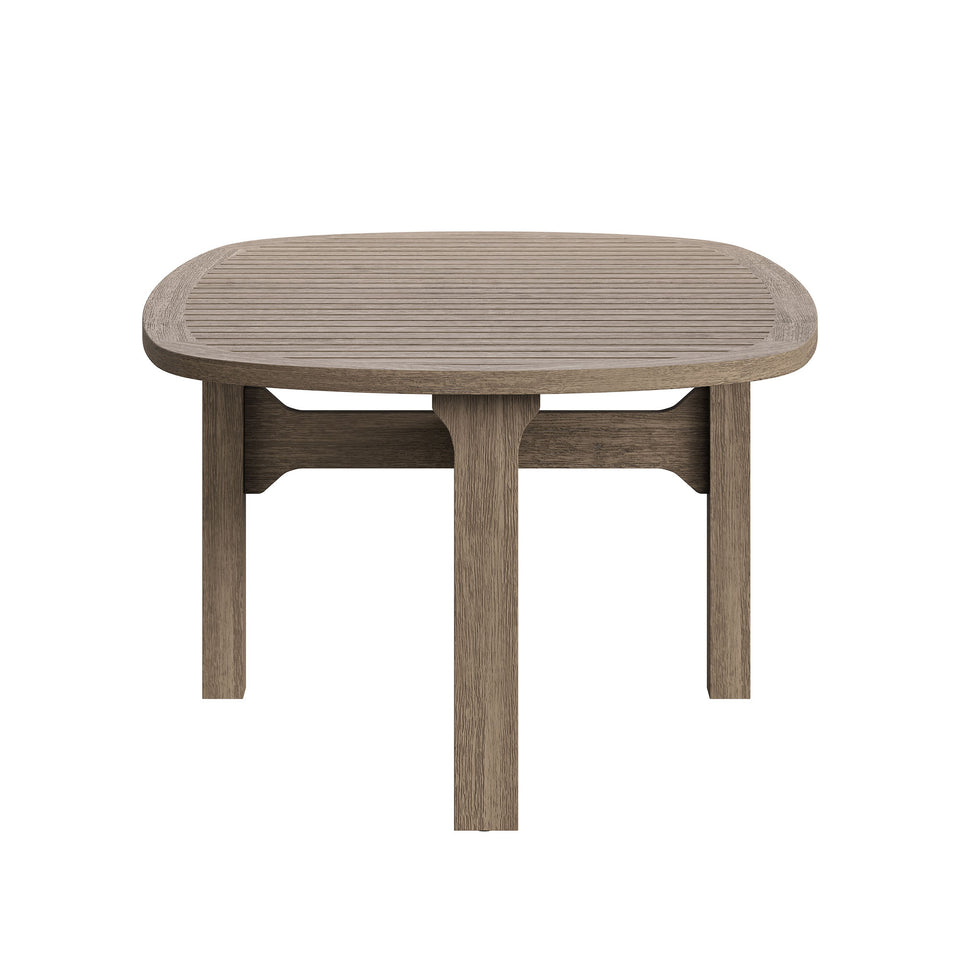 Saratoga 4-Piece Outdoor Patio Teak Wood Furniture Set by Modway