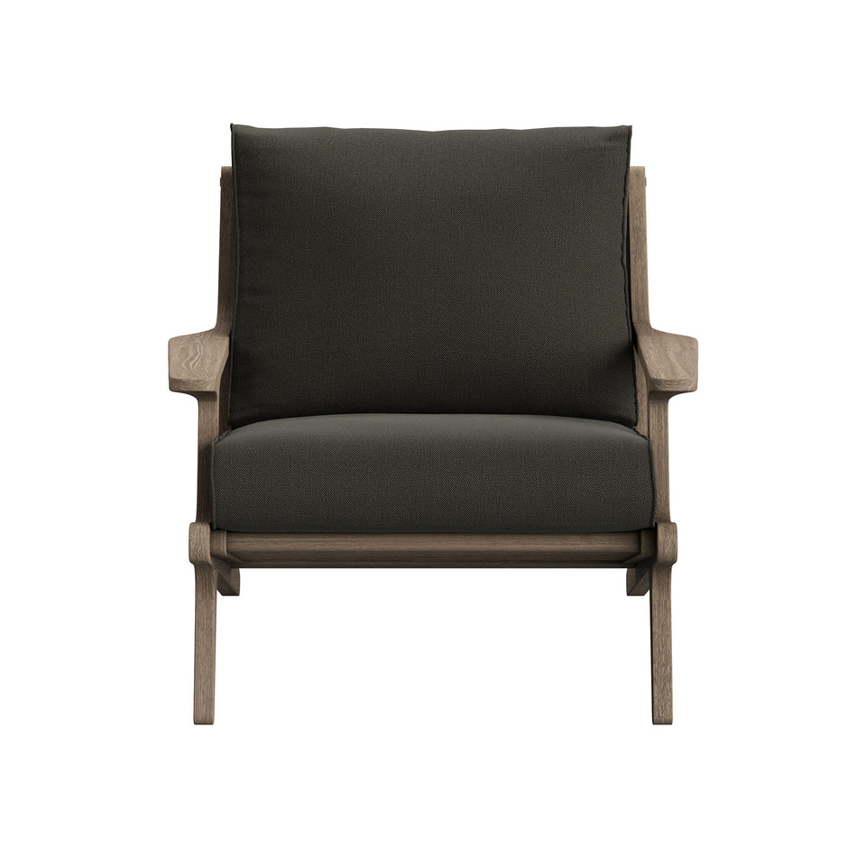 Saratoga Outdoor Patio Teak Wood Armchair by Modway