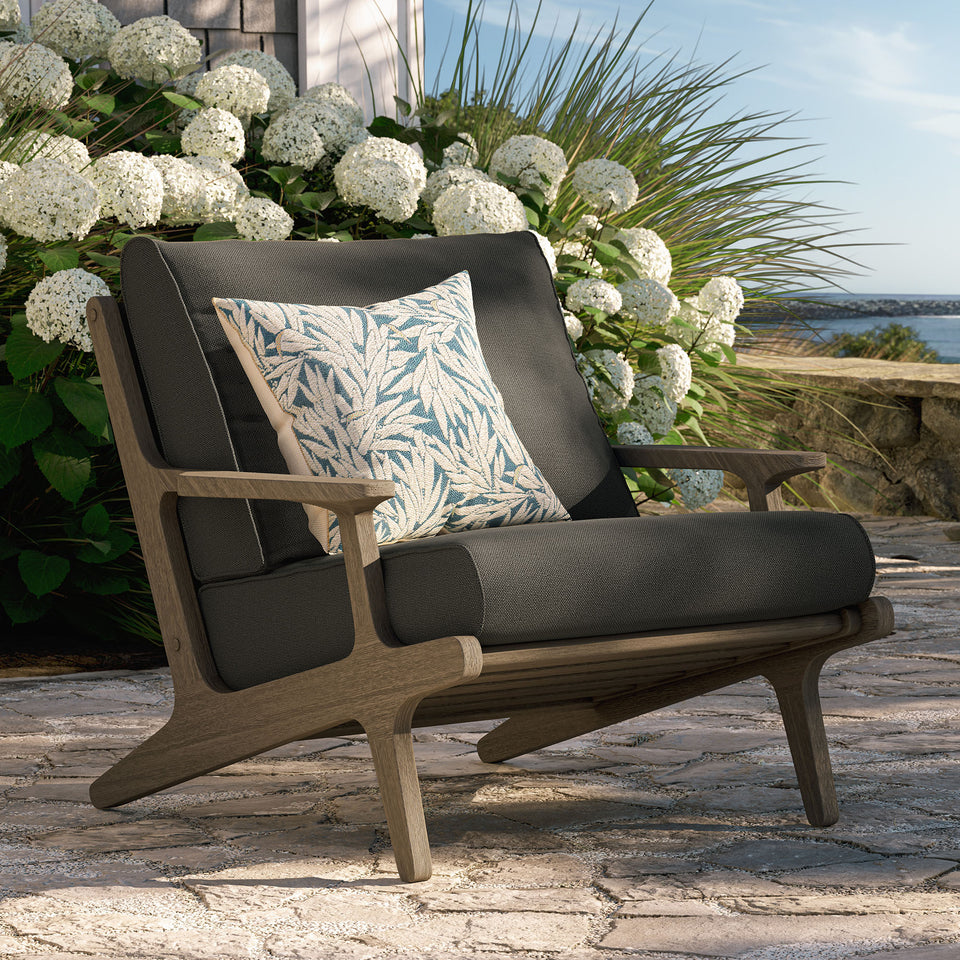 Saratoga Outdoor Patio Teak Wood Armchair by Modway