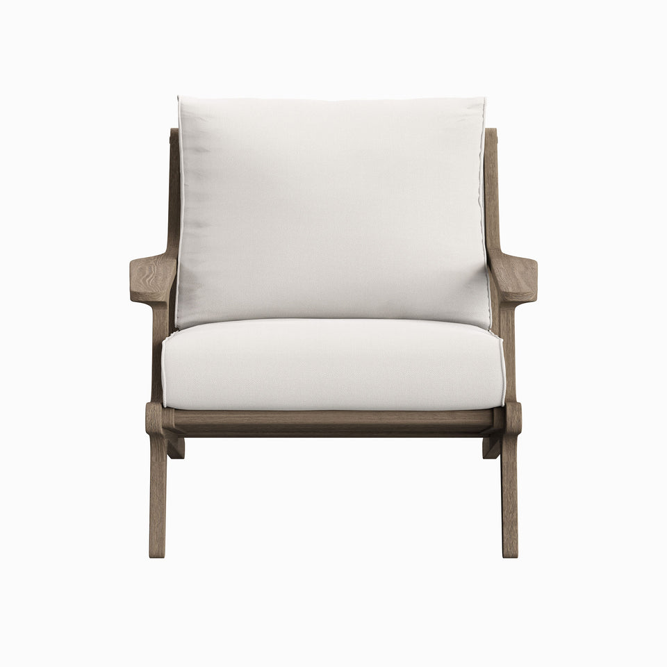 Saratoga Outdoor Patio Teak Wood Armchair by Modway