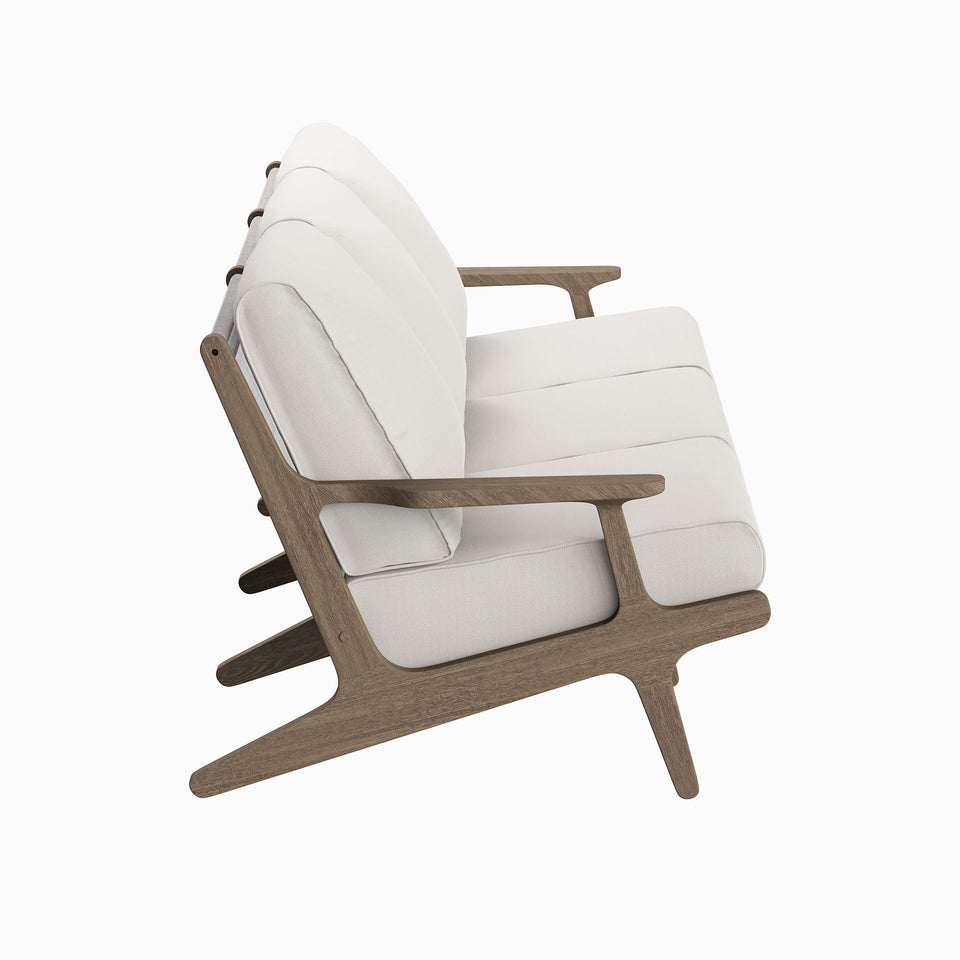 Saratoga 4-Piece Outdoor Patio Teak Wood Furniture Set by Modway