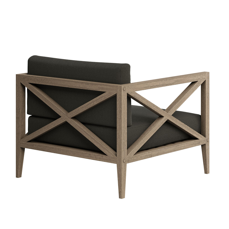Northlake Outdoor Patio Teak Armchair by Modway