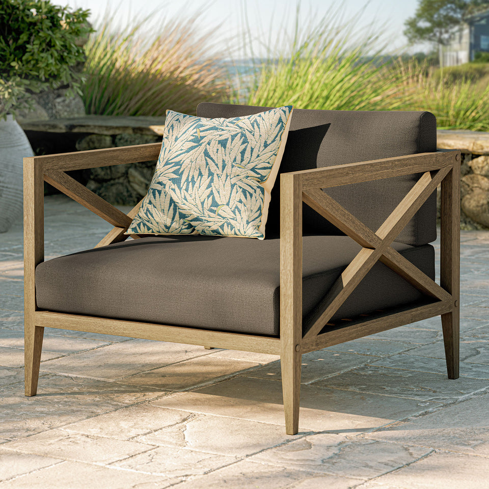 Northlake Outdoor Patio Teak Armchair by Modway